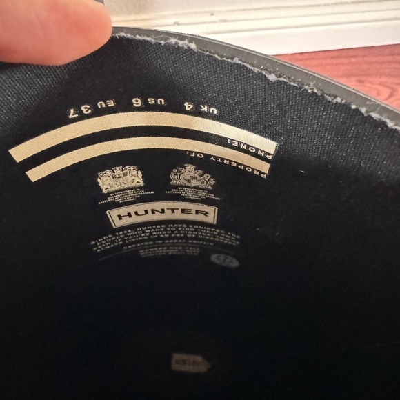 Hunter Original Tall Rainboot / Snowboot - Picture 2 of 7